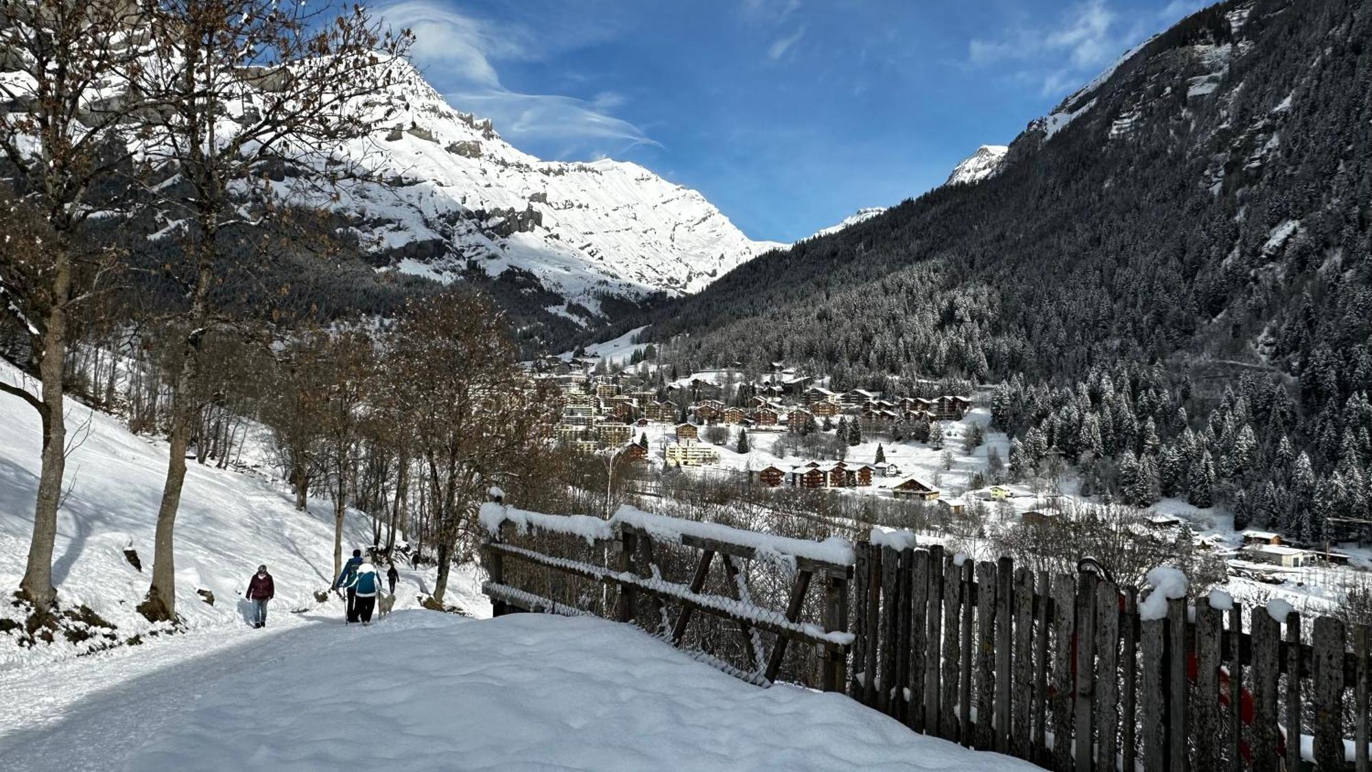 Ferienwohnung Valere B - It'S Magic Gmbh Leukerbad Bagian luar foto